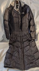 North Face duster coat